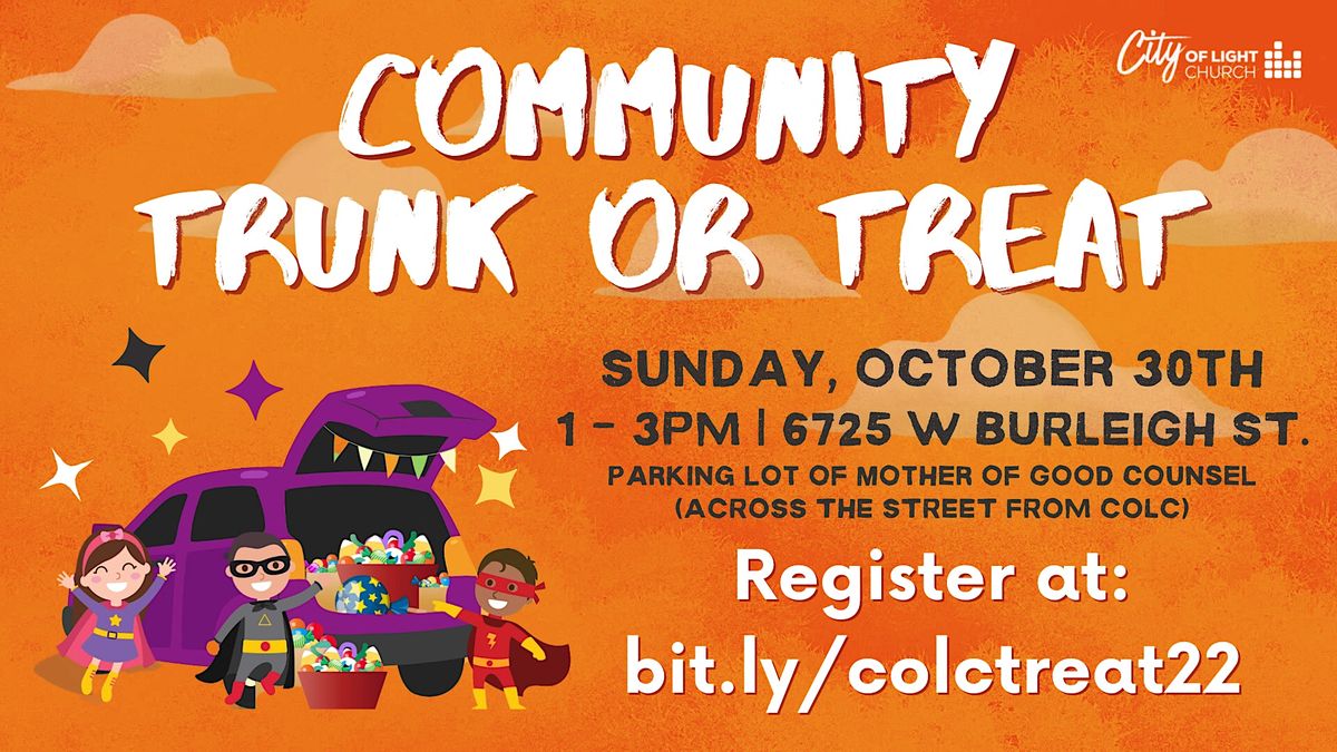 Community Trunk or Treat, City of Light Church, Milwaukee, 30 October 2022