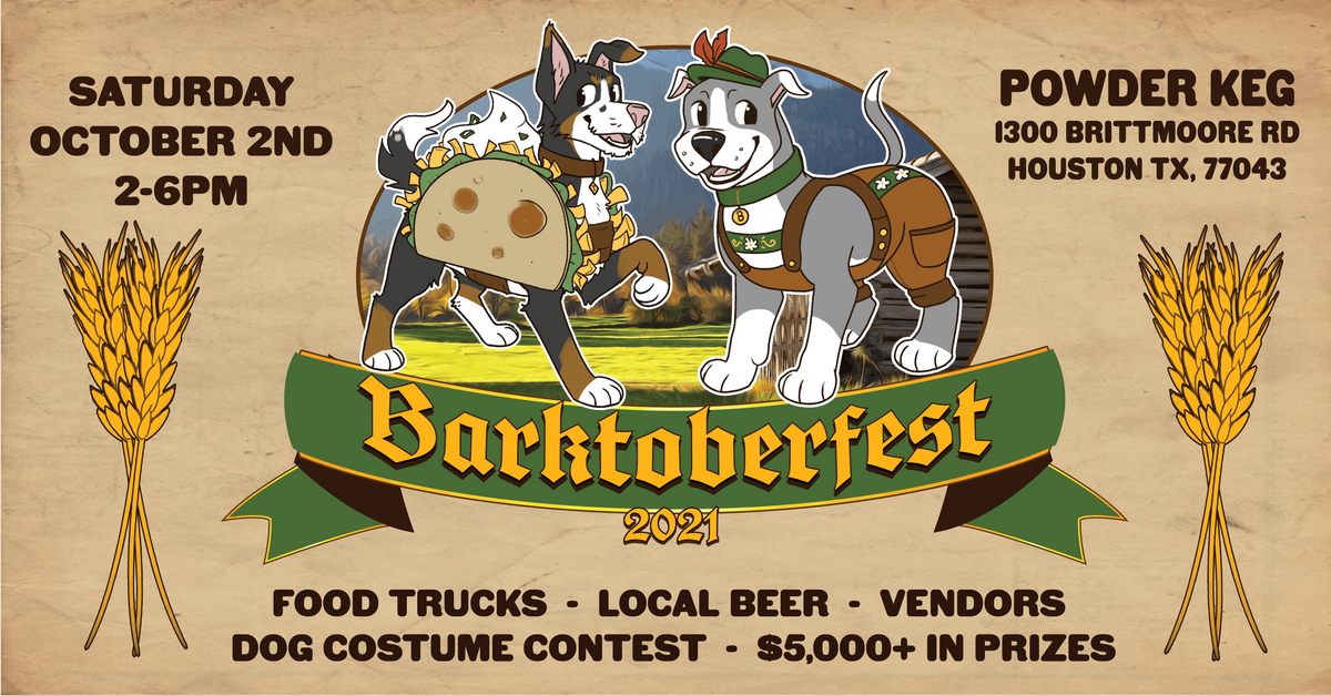 Barktoberfest, Powder Keg, Houston, 2 October 2021