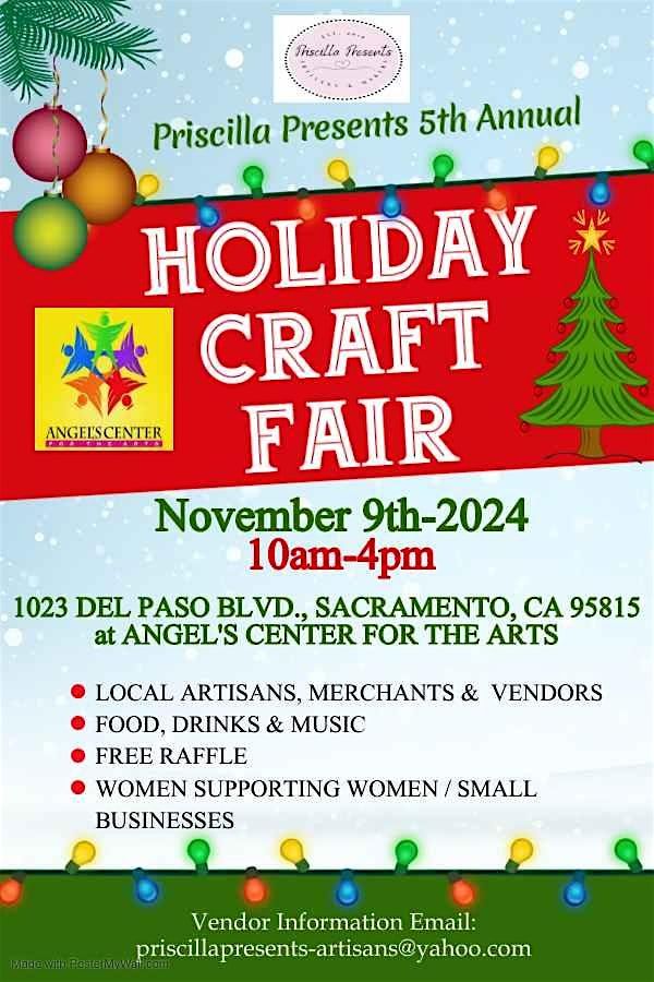 Priscilla Presents 5th Holiday Craft Fair