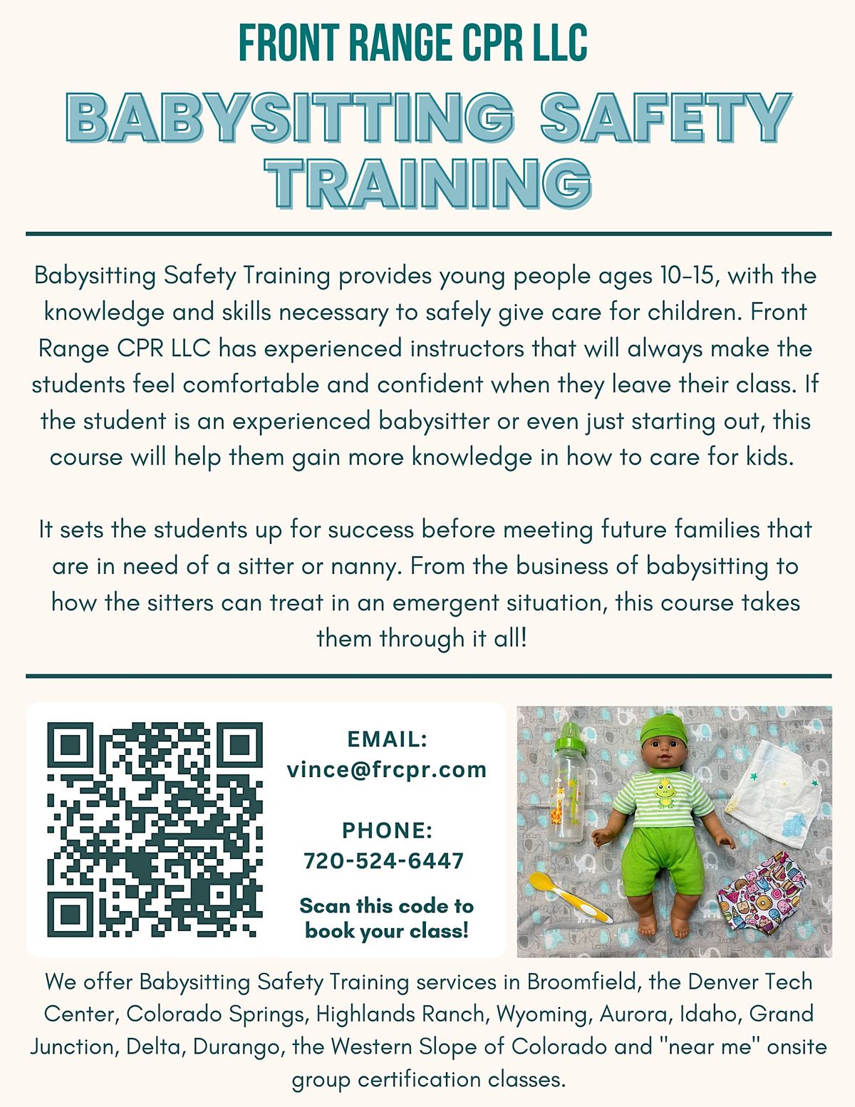 BABYSITTING SAFETY TRAINING