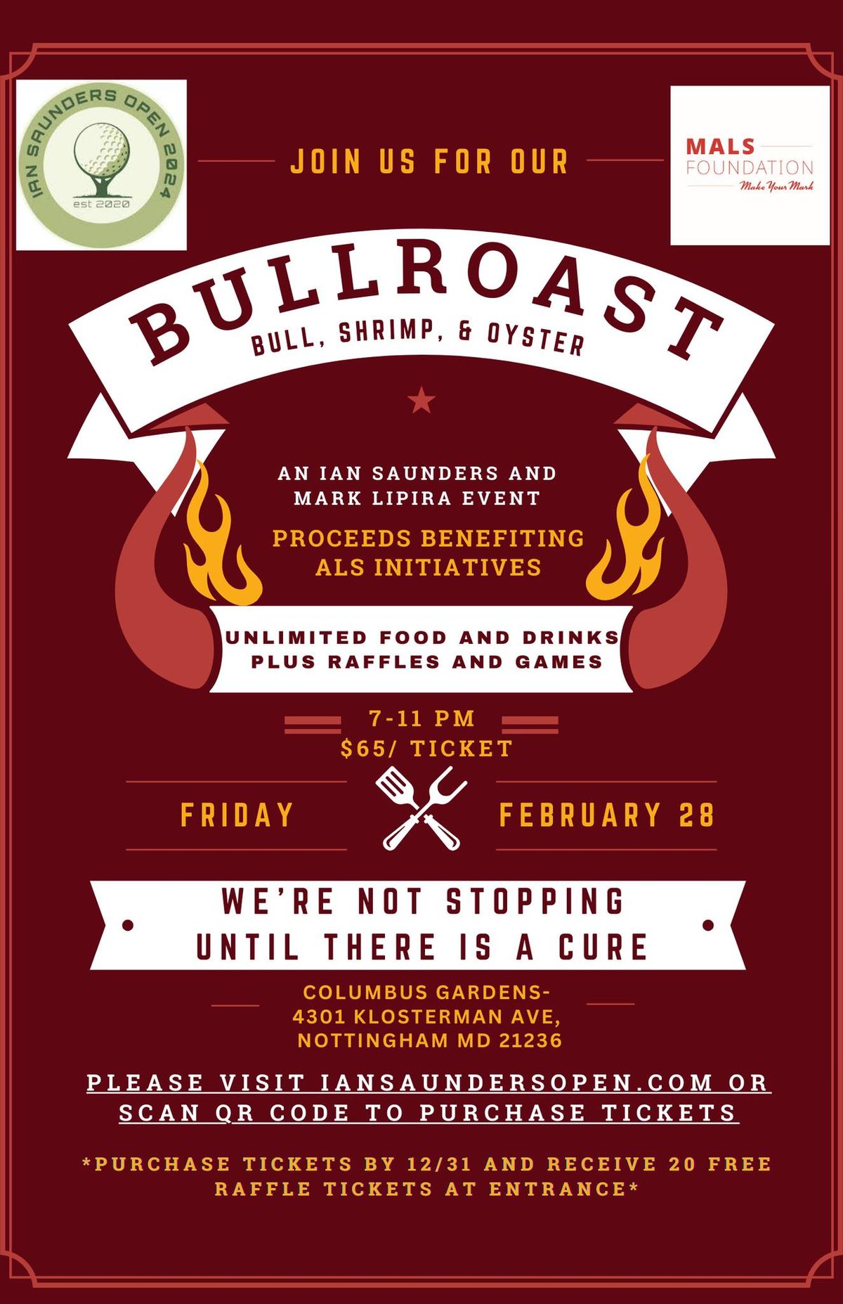 Bullroast for ALS - An Ian Saunders and Mark LiPira Event