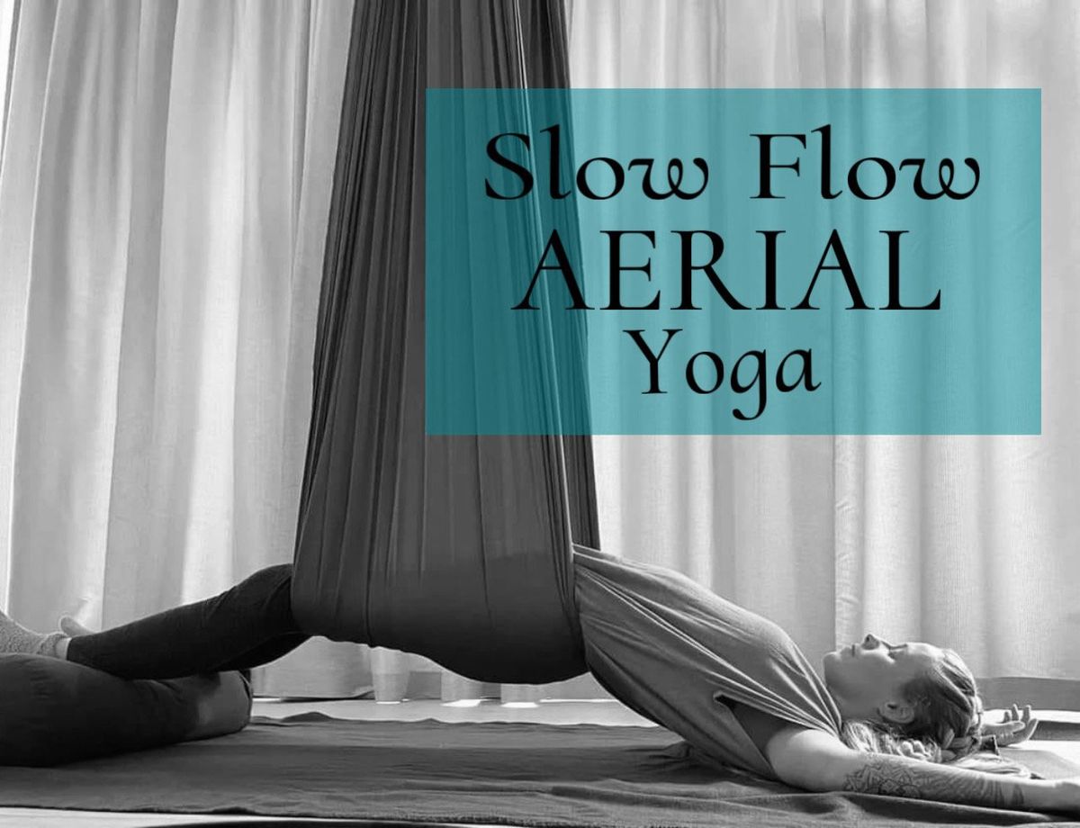 Slow Flow Aerial Yoga w\/Marge Wekwert - CenterPeace Troy 