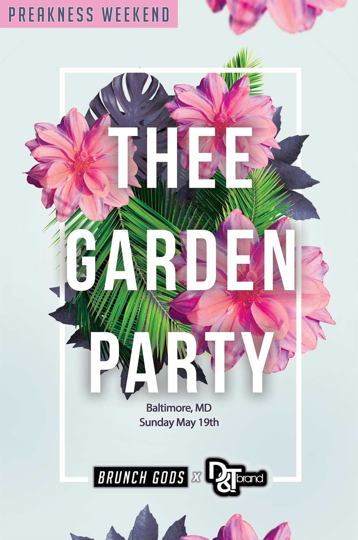 The Garden Party | BRUNCH & DAY PARTY | Preakness Weekend!