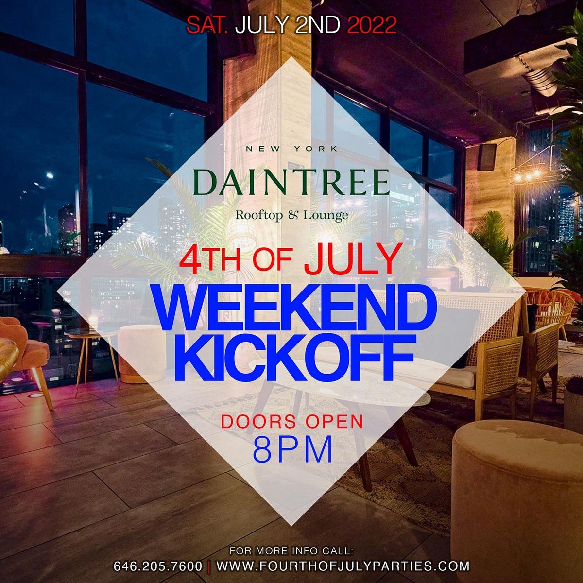 Daintree Rooftop Times Square Party