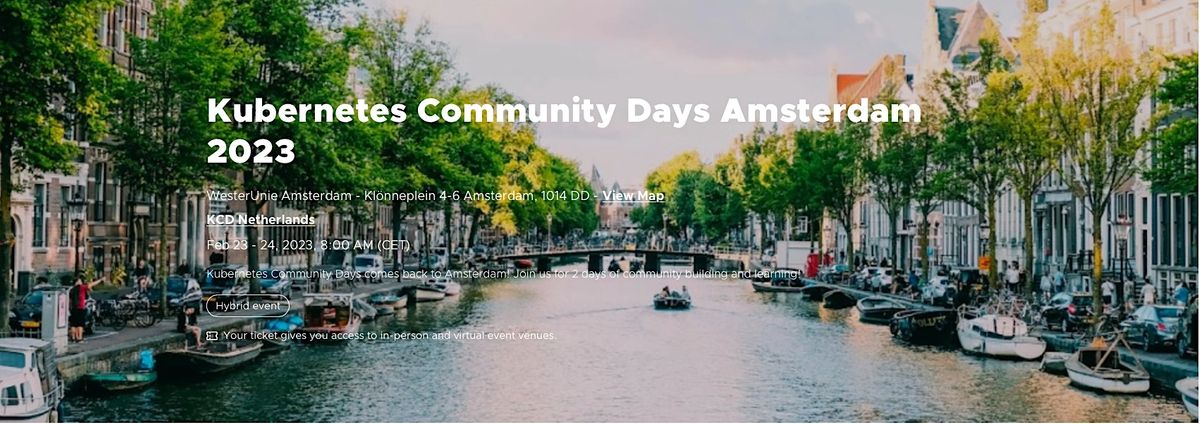 Kubernetes Community Days Amsterdam 2023