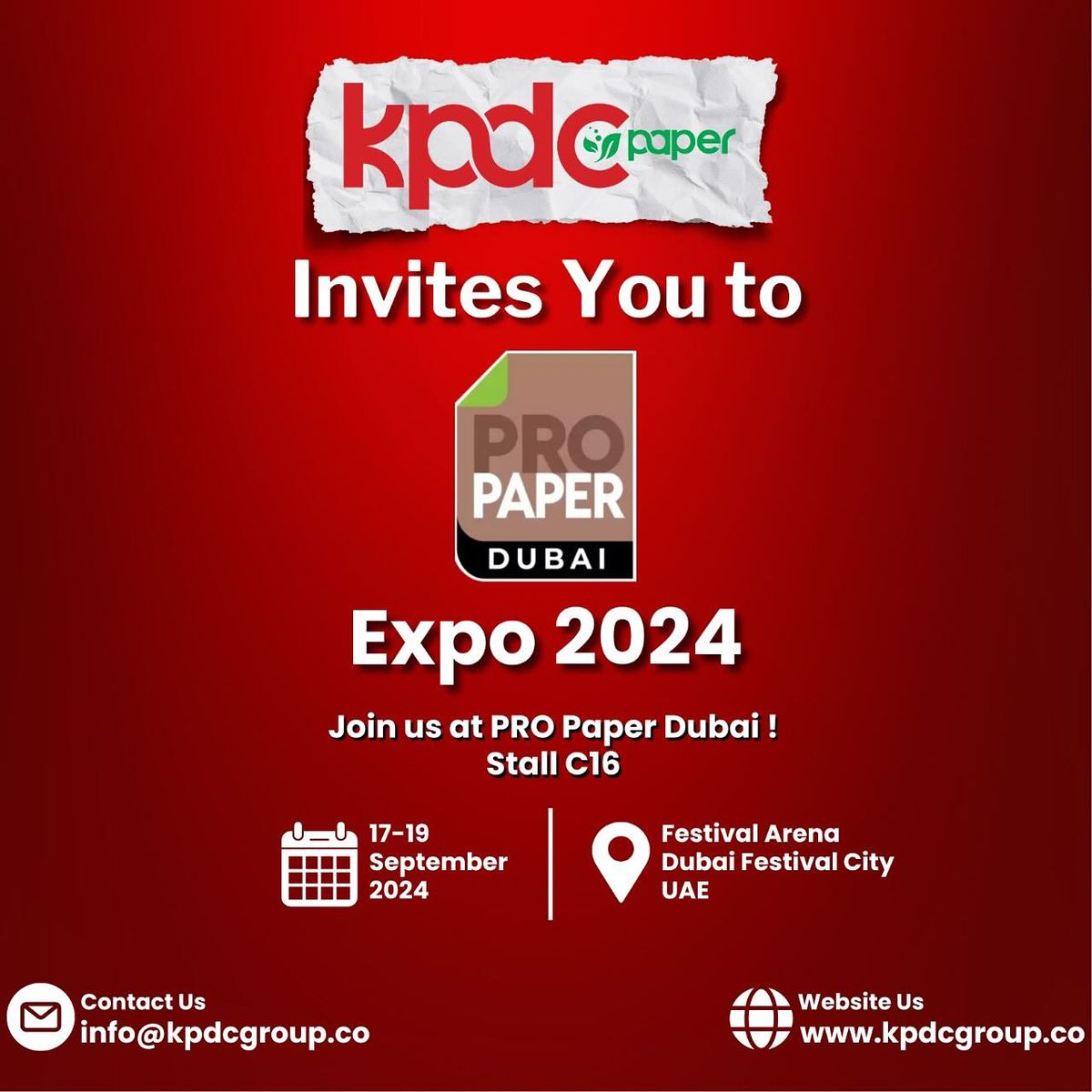 KPDC Paper & Packaging at Propaper Dubai 2024