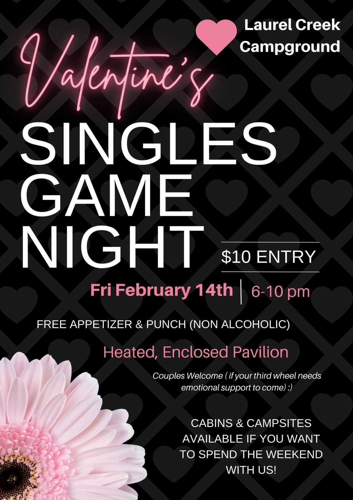 Valentine\u2019s Singles Game Night