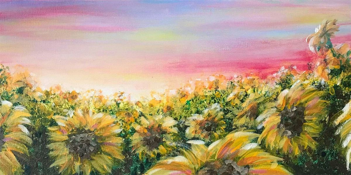 Field of Sunflowers - Paint and Sip by Classpop!\u2122