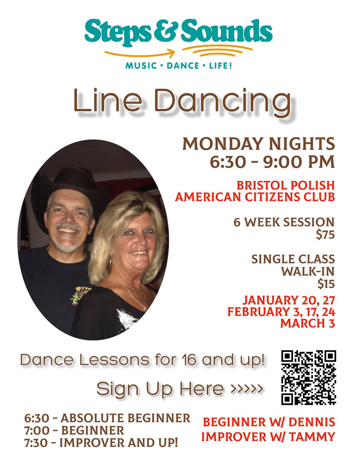 Monday Line Dancing - Winter 2025