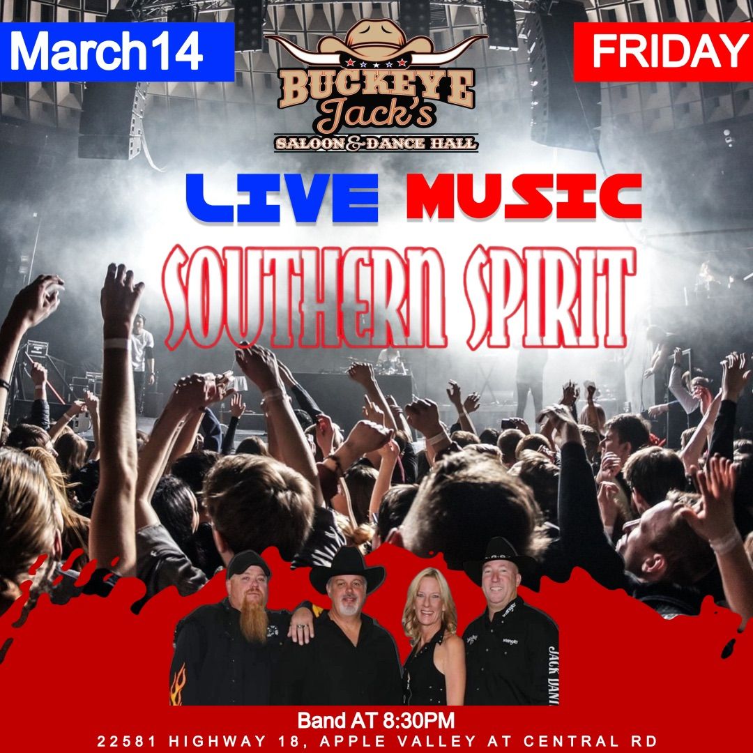 Friday Night LIVE MUSIC \ud83c\udfb6 with SOUTHERN SPIRIT 