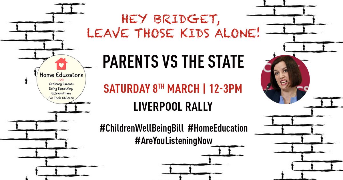 Liverpool Rally against the Children's Wellbeing and Schools Bill