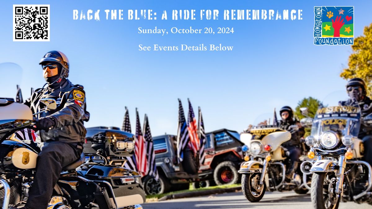 Back The Blue: A Ride For Remembrance