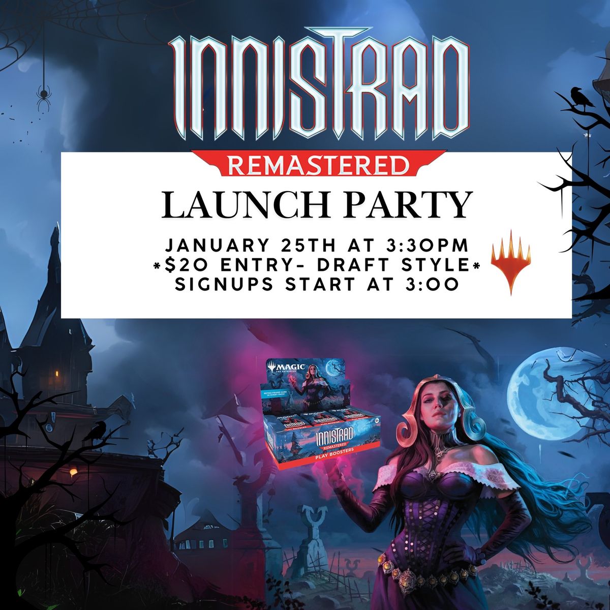 Innistrad Remastered- Launch Party Draft 