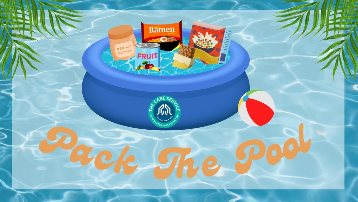 Pack the Pool - Food Collection June 7th & 8th