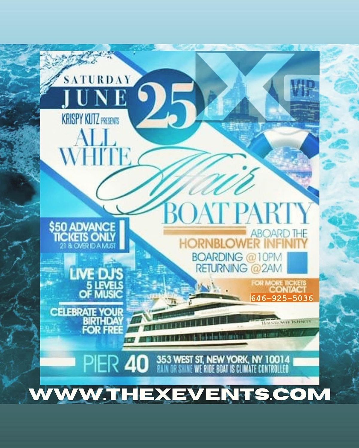 All White Affair Boat Party
