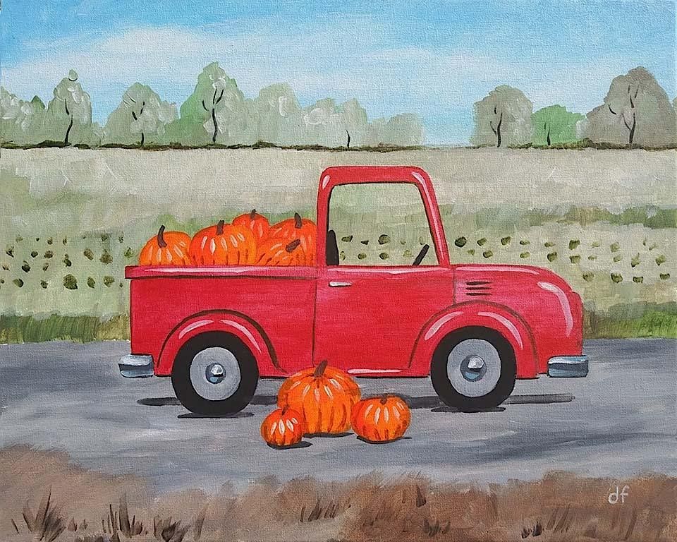 Sip and Paint - "Harvest Truck"  Carte Hotel