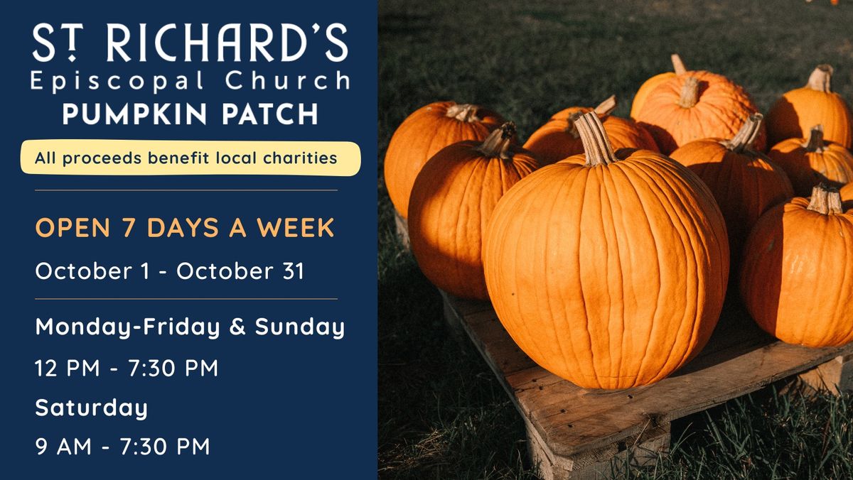 2024 St. Richard's Episcopal Charity Pumpkin Patch