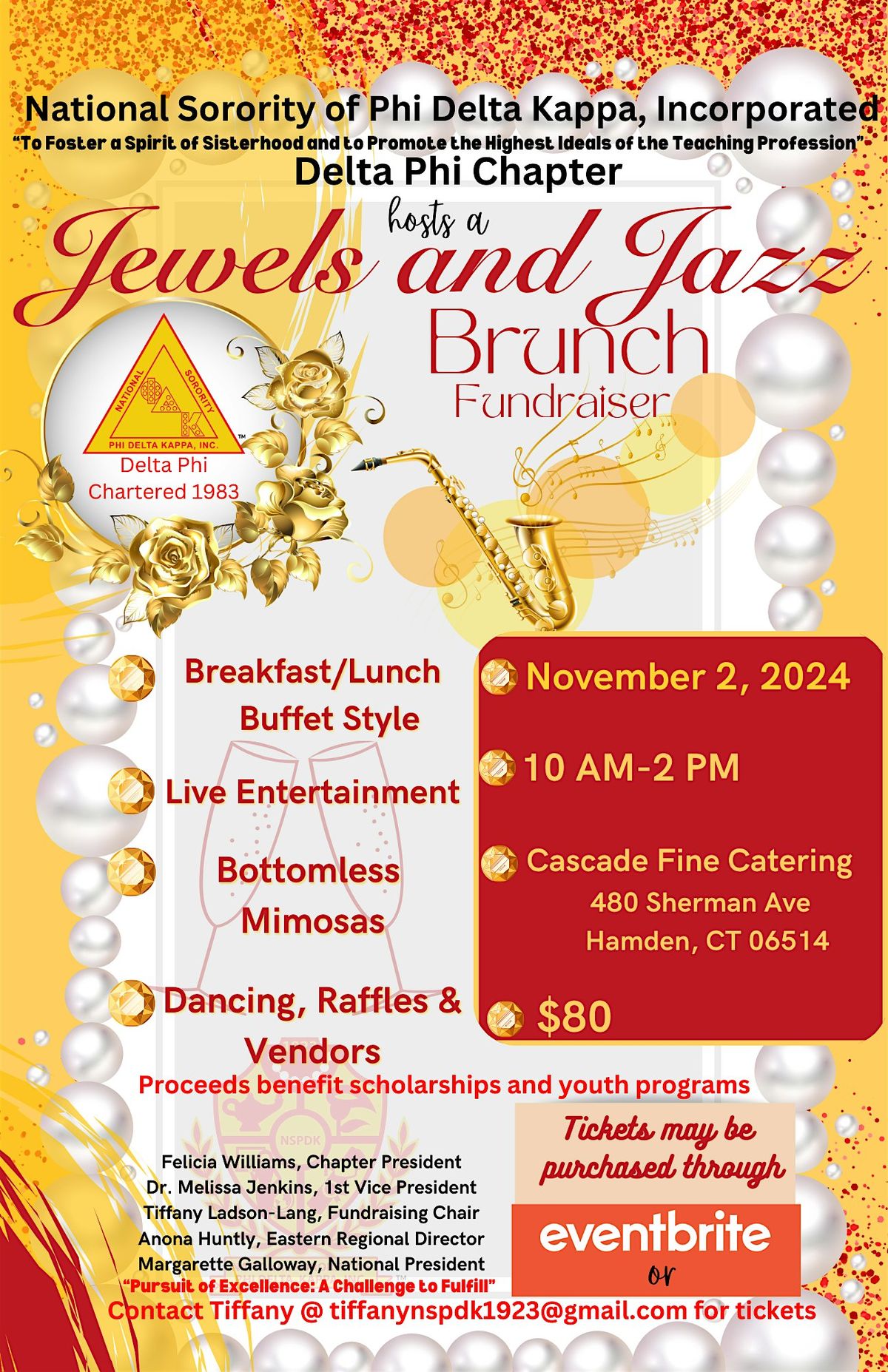 Jewels and Jazz Brunch Fundraiser