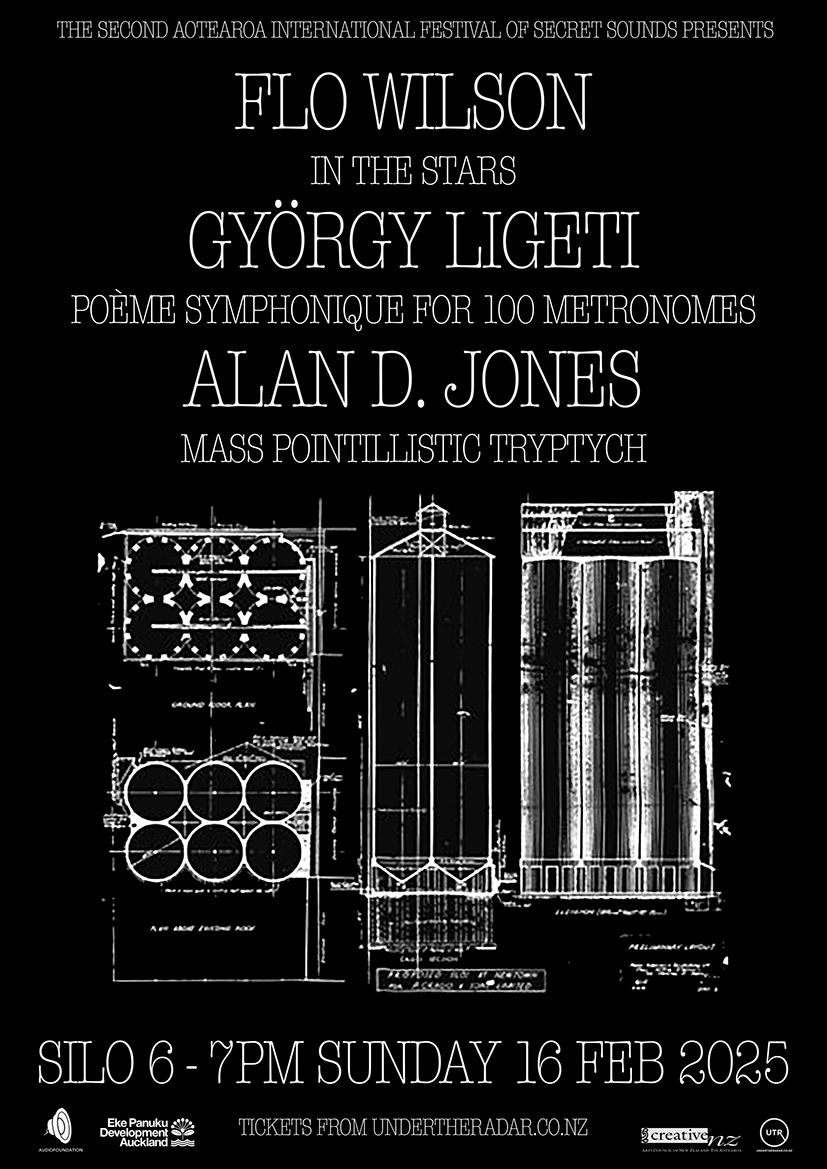 Secret Sounds presents Flo Wilson, Alan D. Jones, Gyorgy Ligeti 