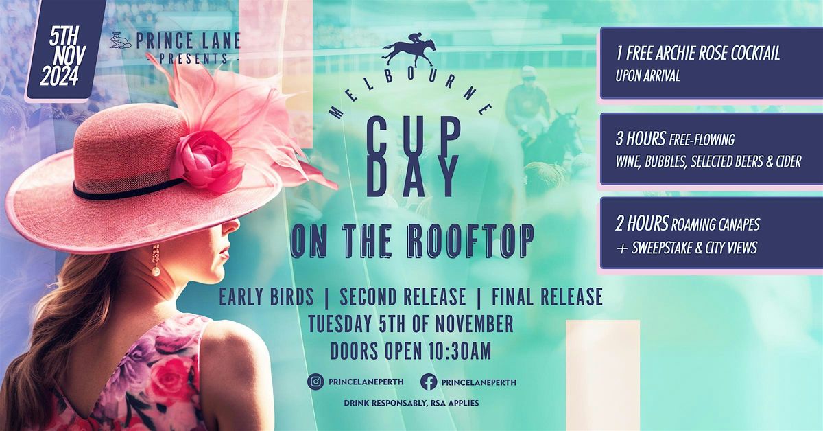 MELBOURNE CUP DAY ON THE ROOFTOP BAR