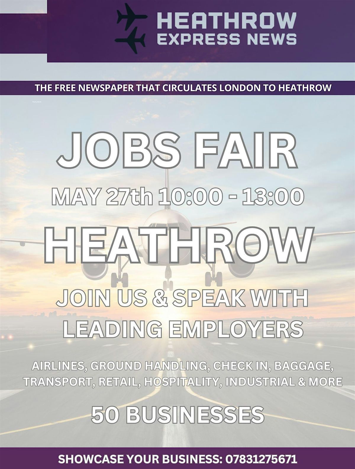 Heathrow Jobs Fair - Heathrow Newspaper
