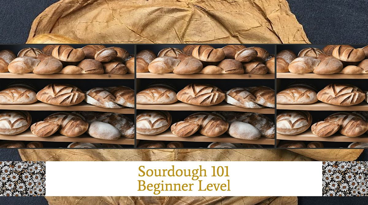 Sourdough 101 Workshop, Sourdough information, tools, create starter at home for beginners