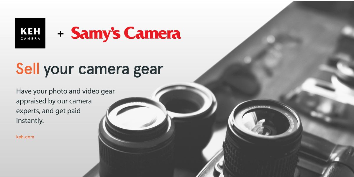 Sell your camera gear (free event) at Samy's Camera Pasadena