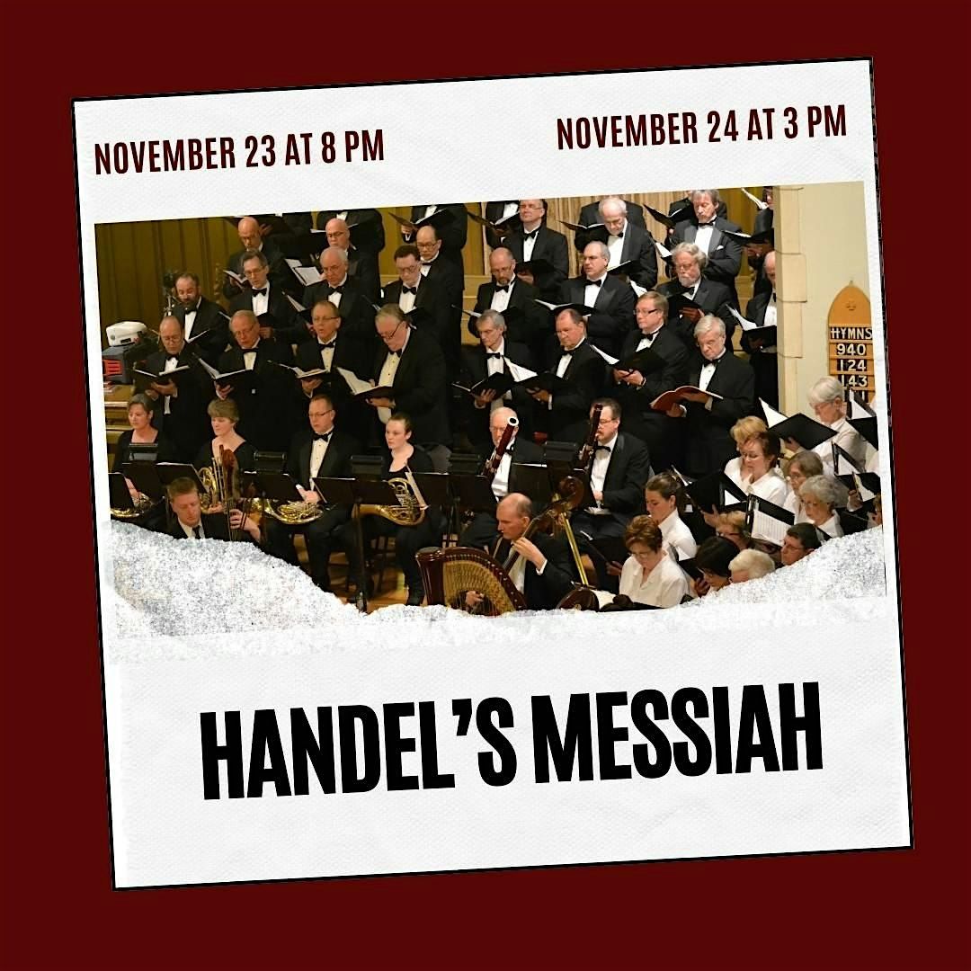 Handel's MESSIAH performed by Masterworks of Oakville Chorus & Orchestra