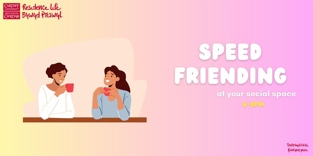 Talybont Speed Friending \u00a6 Ffrindiau Cyflym Tal-y-bont