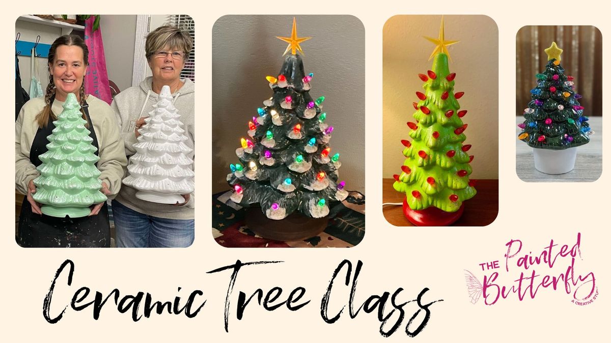 Ceramic Tree Paint Class