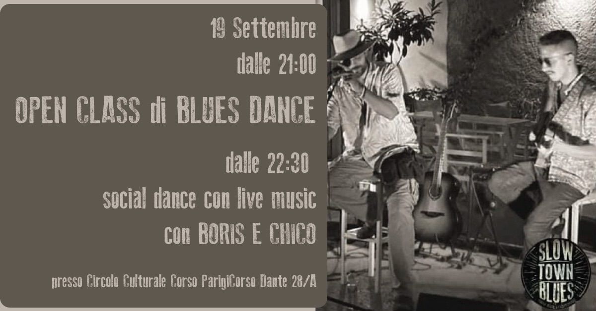 Lezione di Prova di Blues Dance 