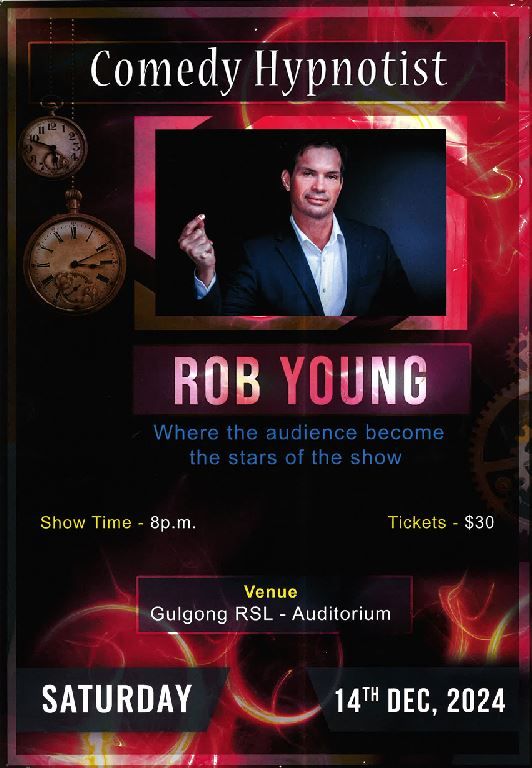 Comedy Hypnotist- Rob Young