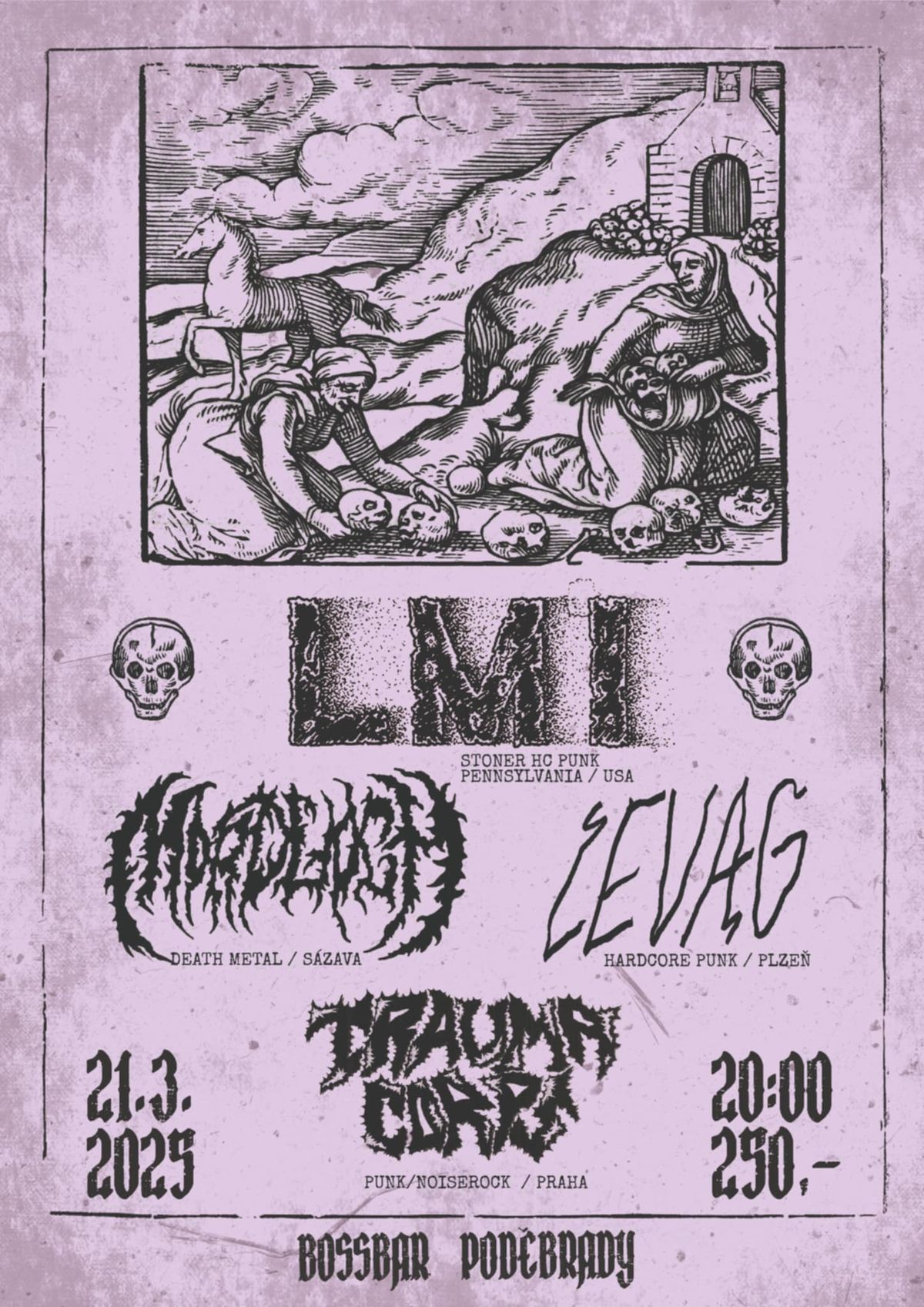 L.M.I. (USA) | Mordloch | Levag | Tramacorps @ Boss Bar 