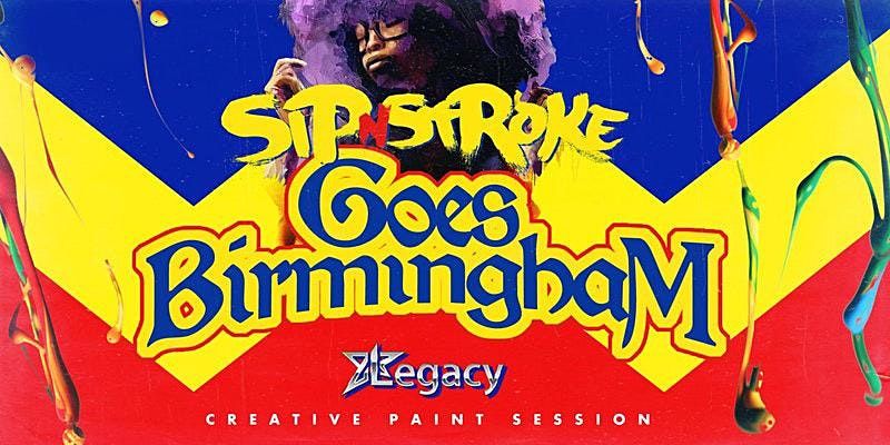 Sip 'N Stroke | Goes Birmingham | Sip and Paint Party