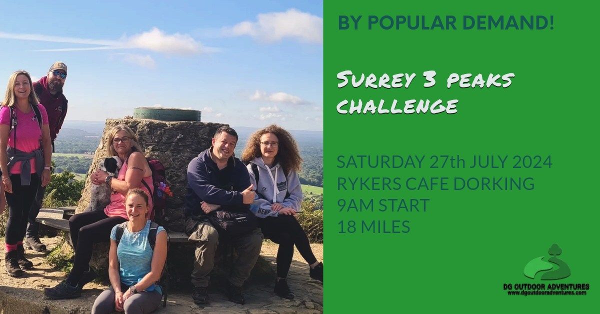 Surrey 3 Peaks Challenge