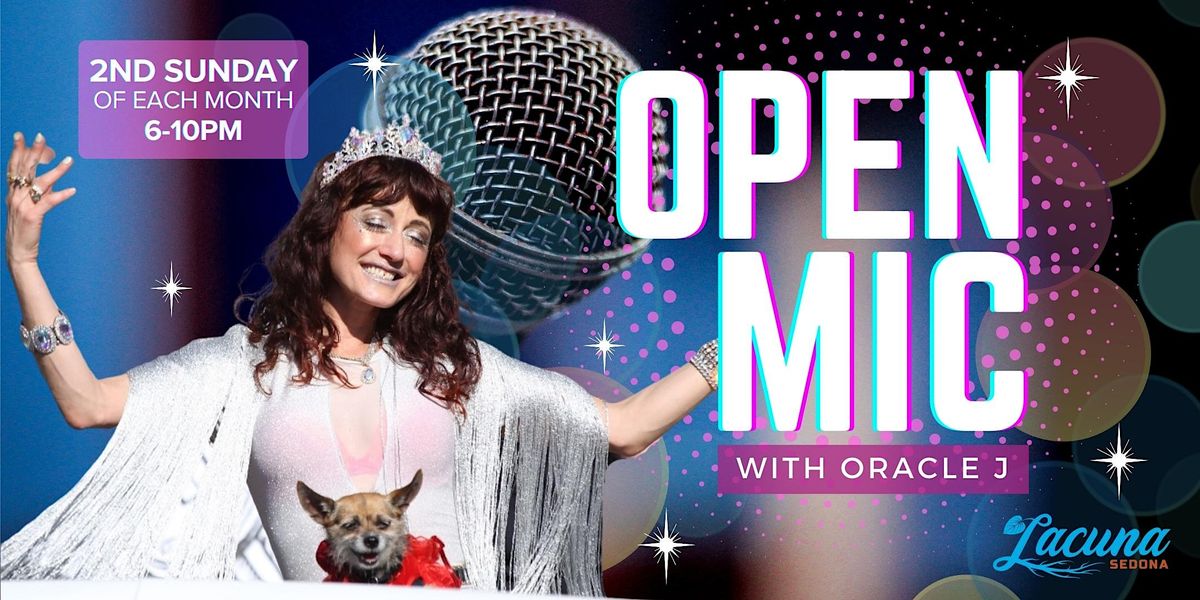 Open Heart Open-Mic: Hosted by Oracle J at Lacuna