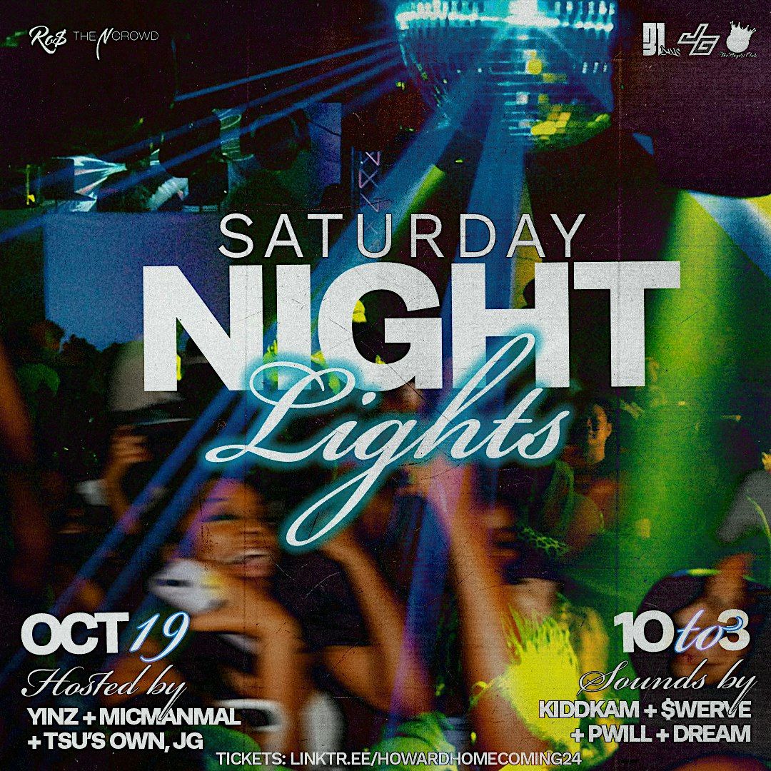 #SaturdayNightLights - Howard Homecoming Tailgate After Party - 10.19.24