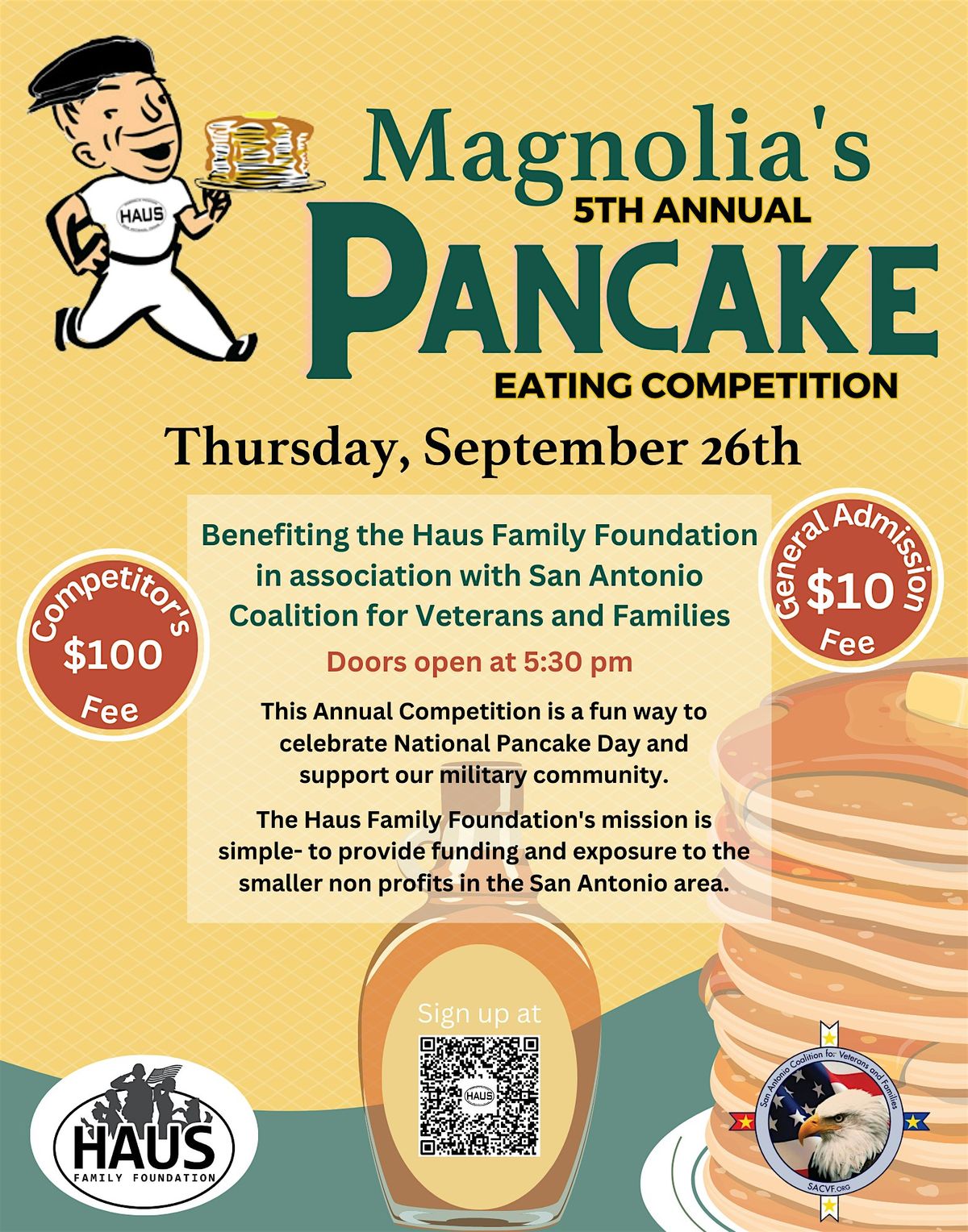 Copy of Magnolia Pancake Haus 5th Annual Pancake Eating Competition