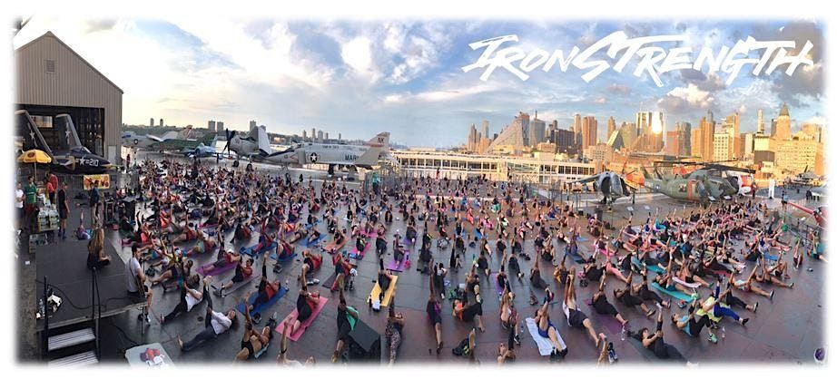 IronStrength and Sunset Yoga on Intrepid with Special Guest Bethany Lyons