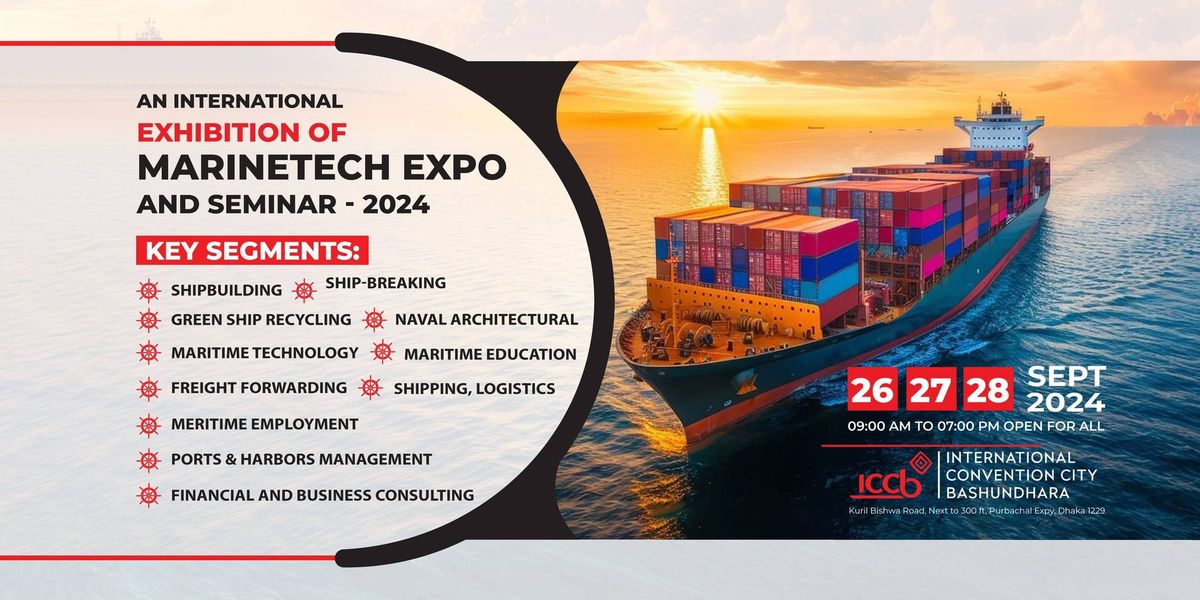 An International Exhibition Of MarineTech Expo & Seminar - 2024