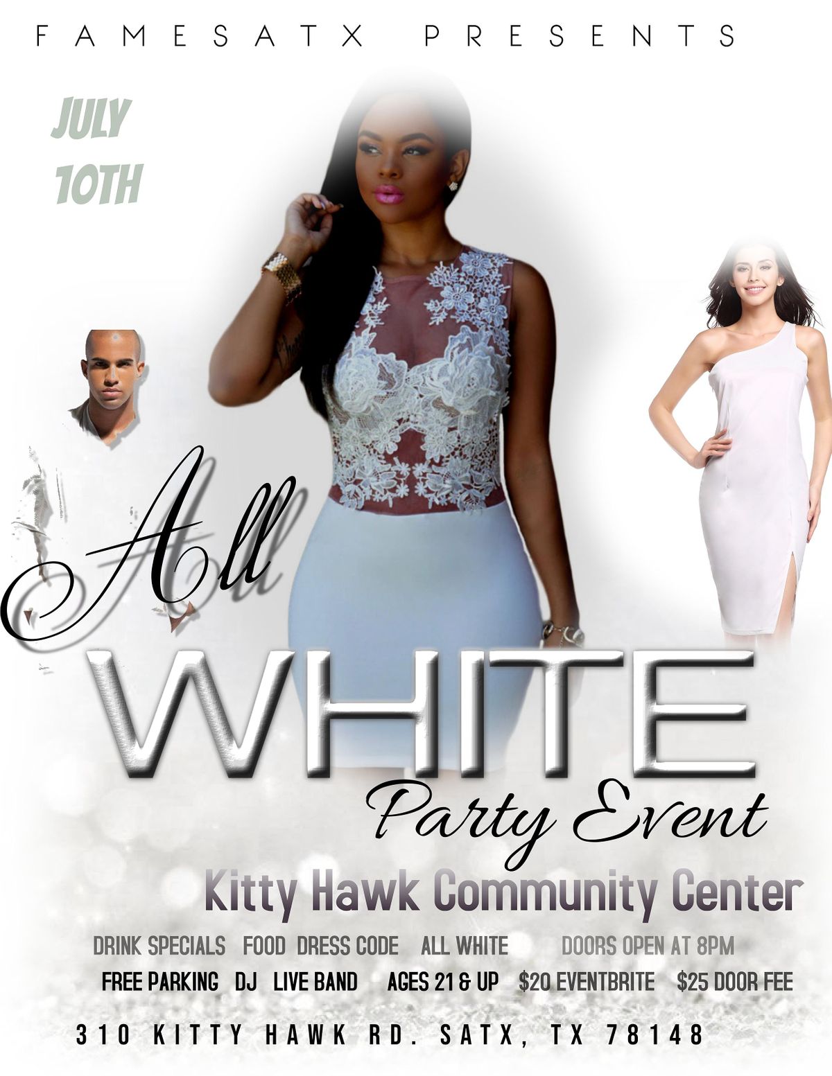 All White Party  Event