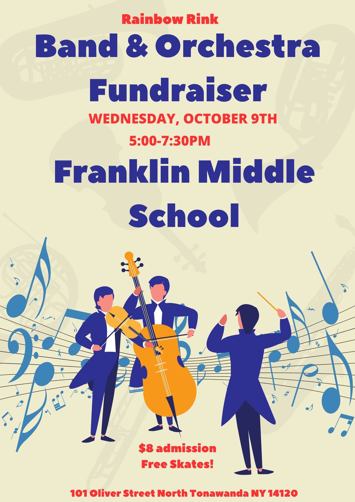 Franklin Middle Band and Orchestra Fundraiser