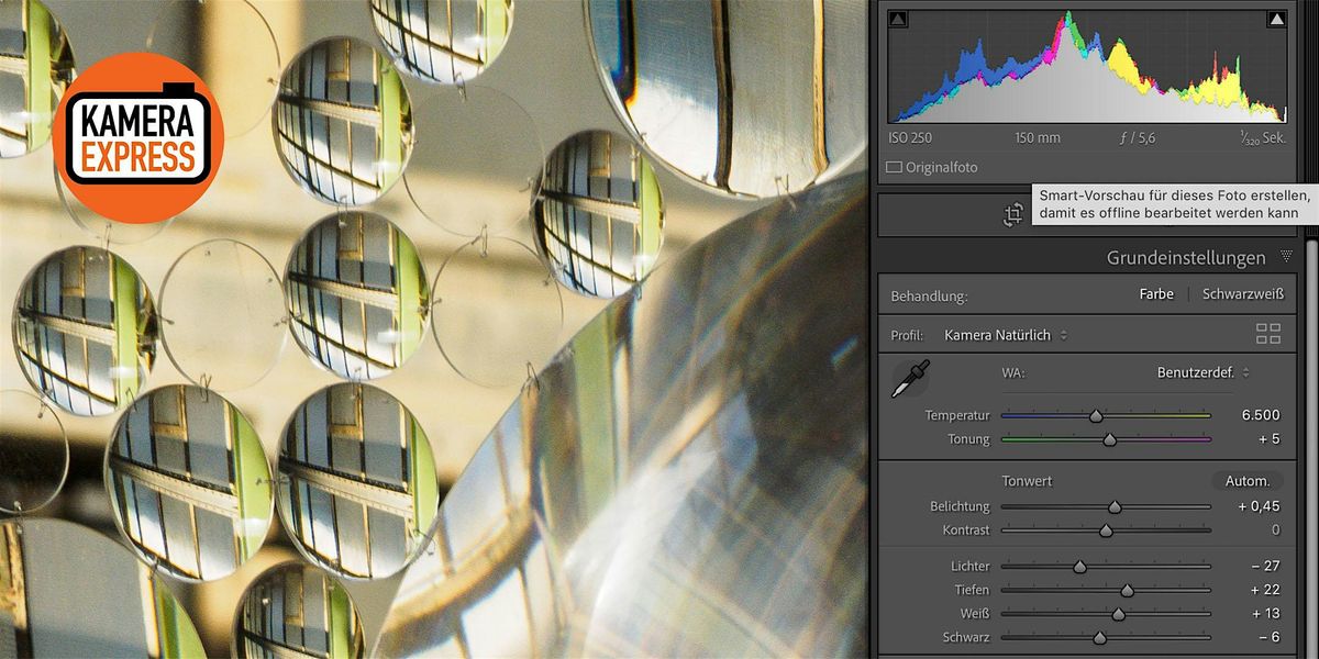 EINSTEIGERKURS: RAW-BEARBEITUNG MIT ADOBE LIGHTROOM\u00ae IN FRANKFURT
