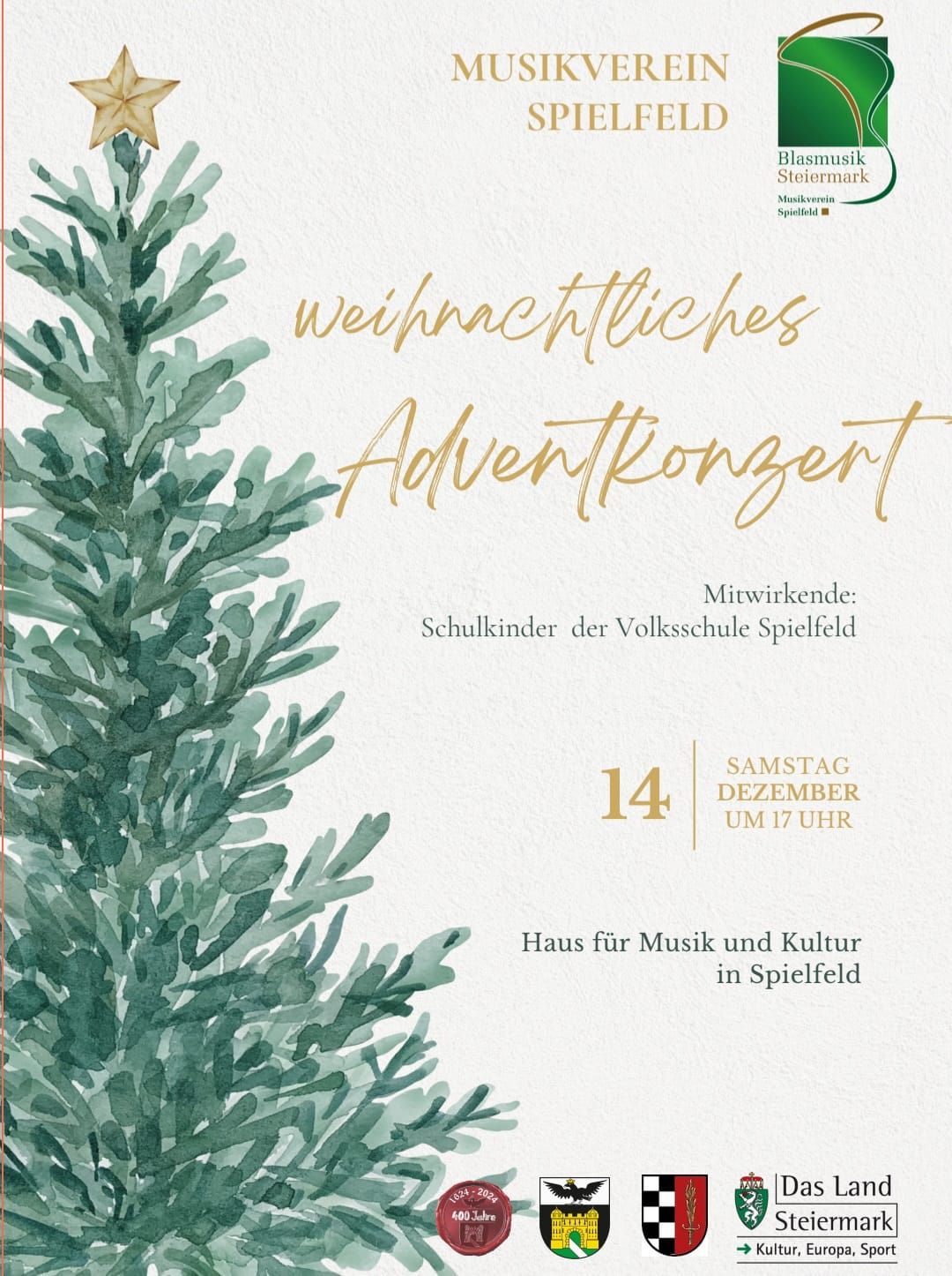 Adventkonzert des Musikverein Spielfeld 