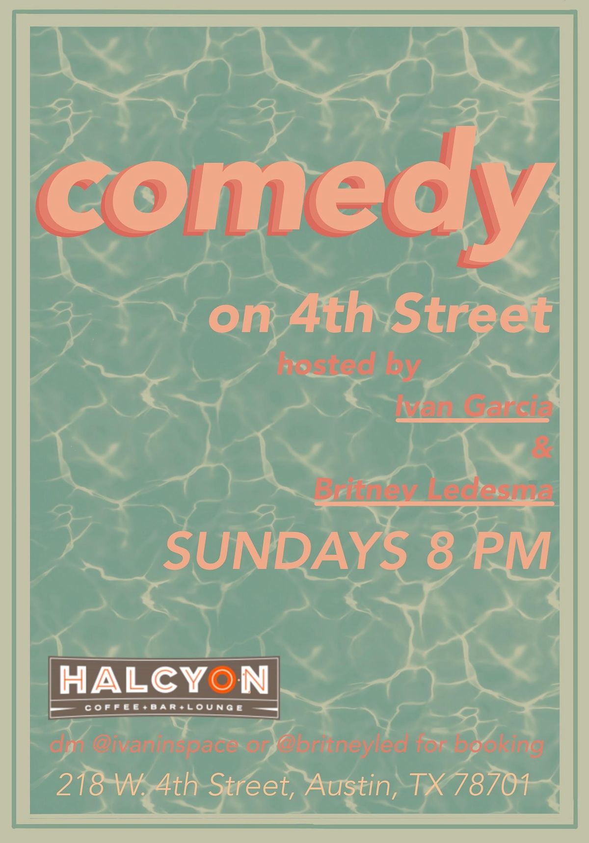 Halcyon Downtown Comedy Hour