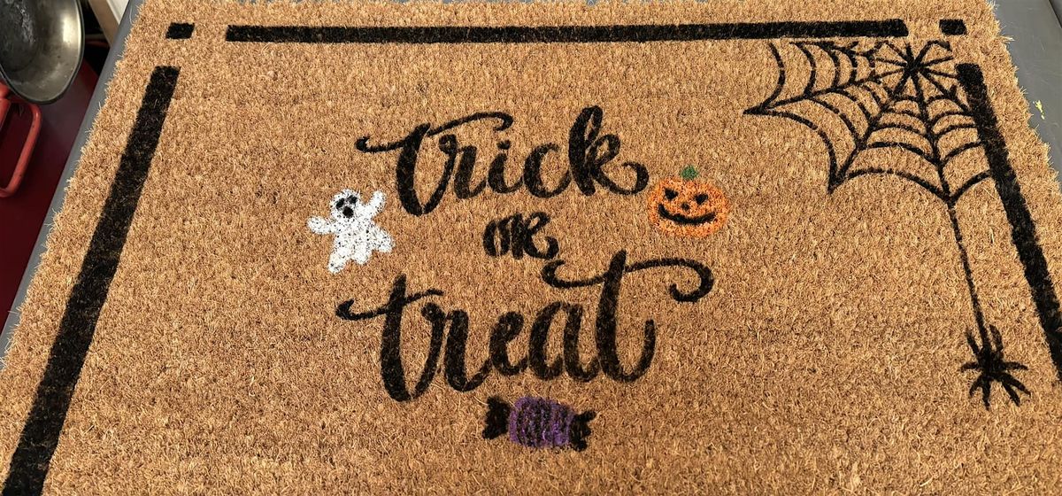 Paint Night - Seasonal\/Halloween Doormats!