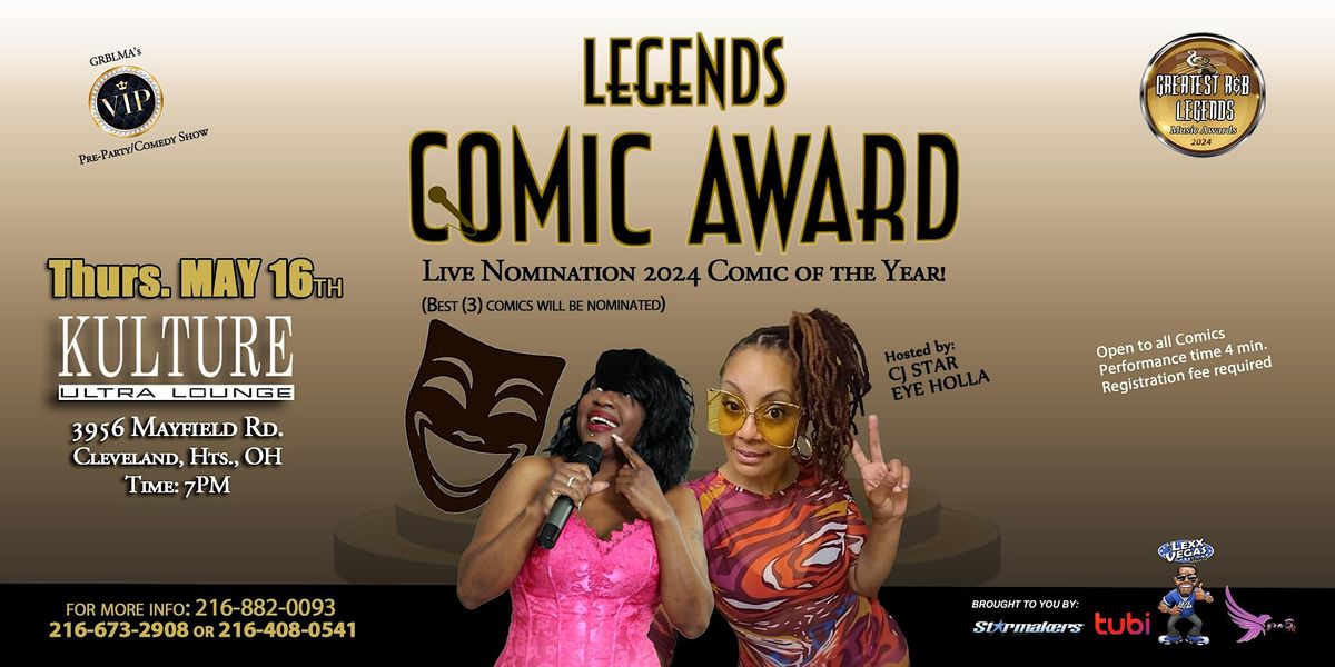 Legends Comic Award "Live Nomination"