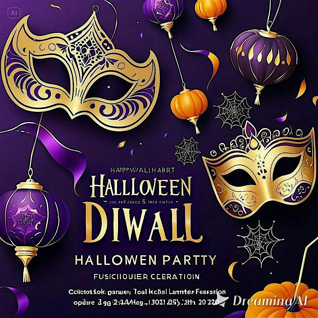 Lights and Frights - A Halloween Diwali Fusion Party!