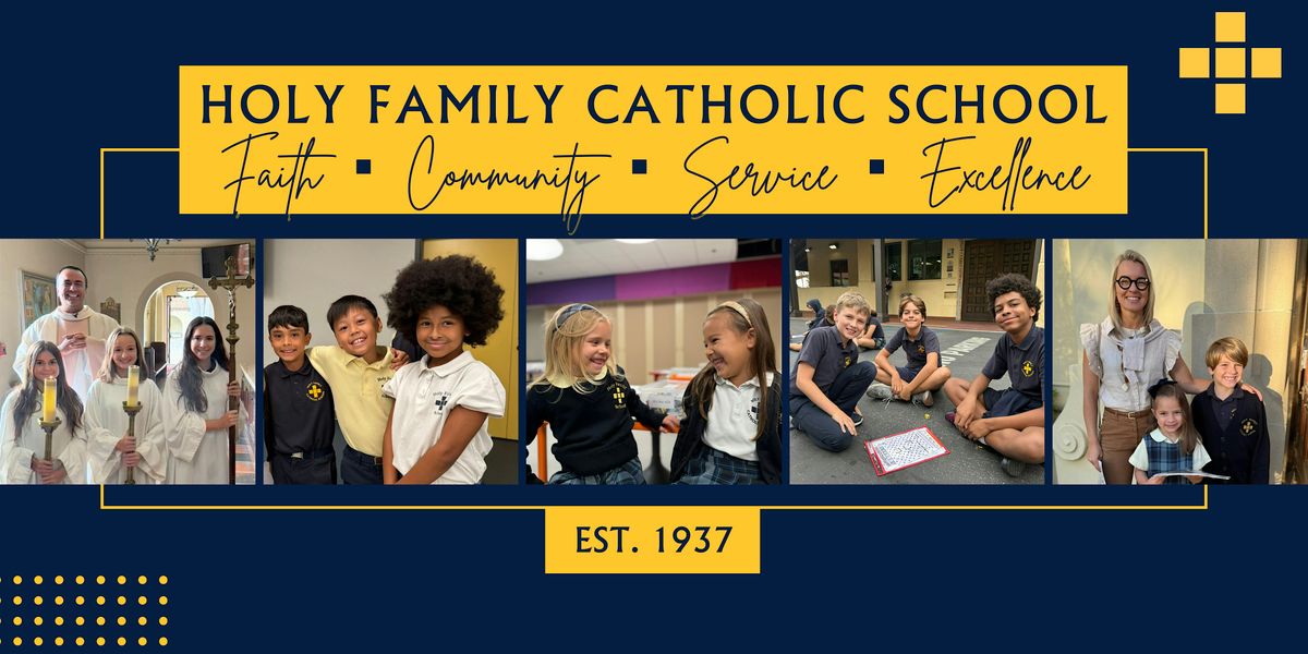 Holy Family Catholic School Tour for Prospective Families