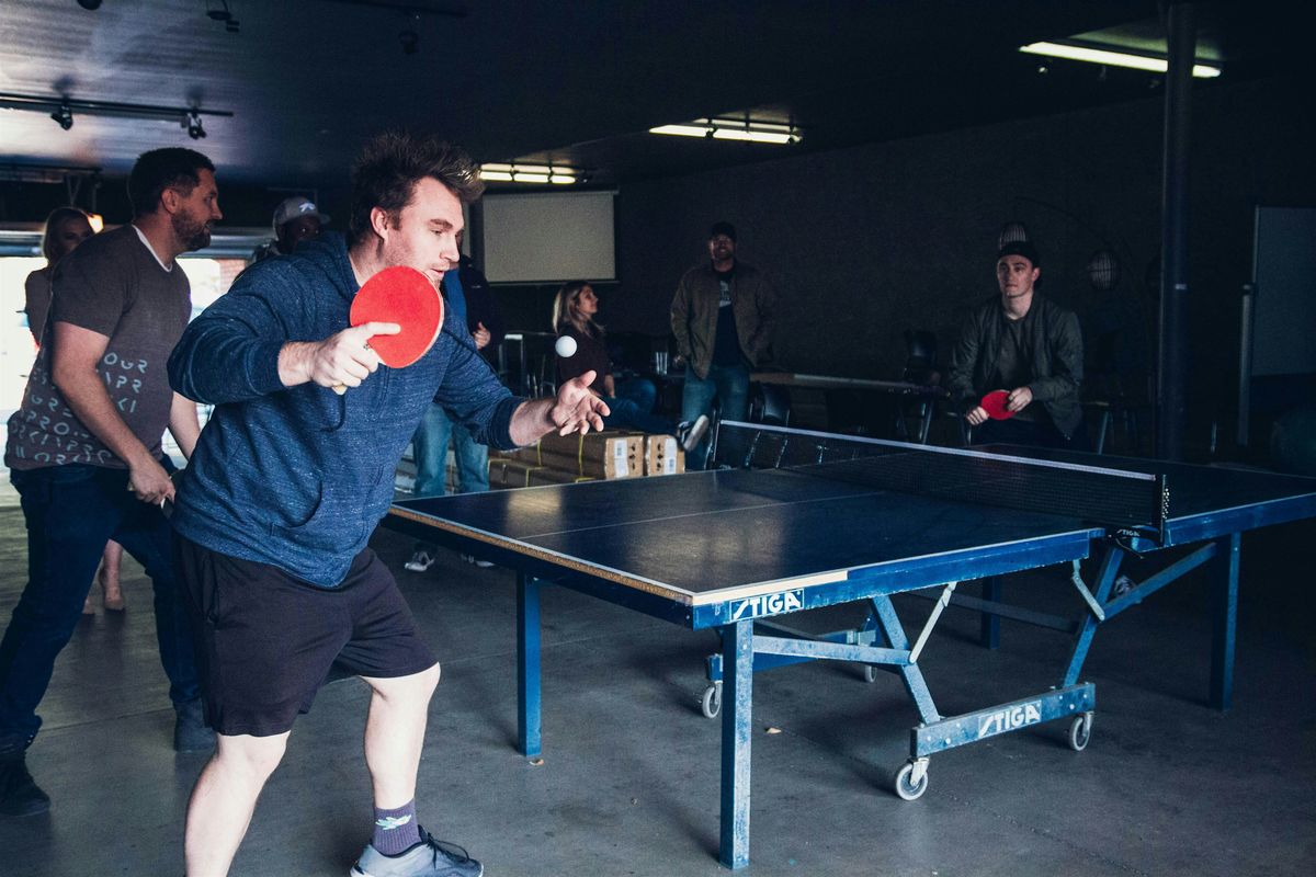 Ping Pong Networking Event